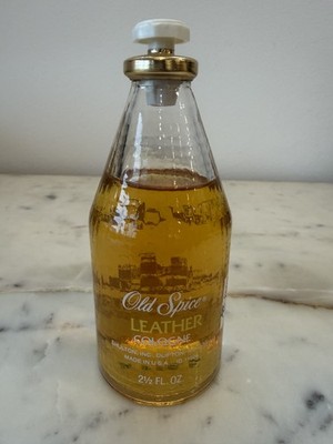Old Spice Leather Cologne Splash 2.5 fl oz (Classic)