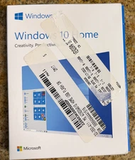 Windows 10 Home includes USB Flash Drive and Product Key