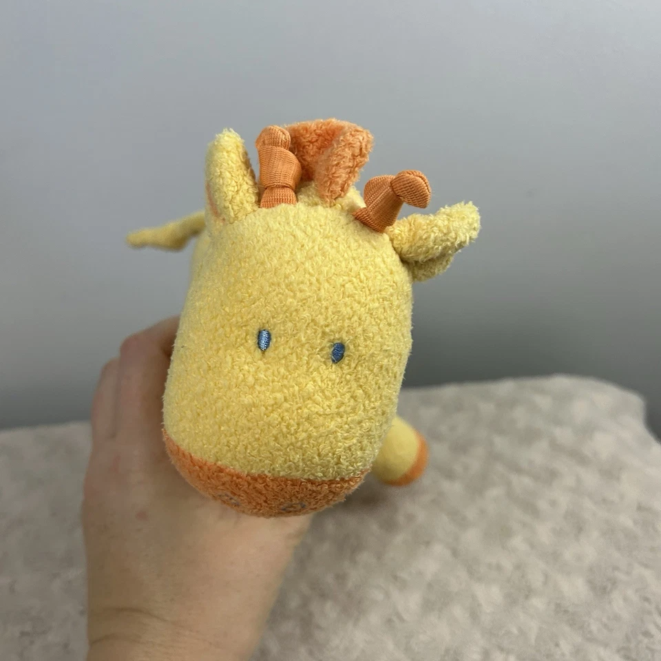 Child of Mine by Carter's Giraffe Plush Yellow Orange Blue Swirl Music Wind Up - Image 2 of 4