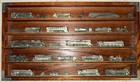 28 Piece Pewter Franklin Mint Train Engine Set W/ Display Case Worlds Greatest