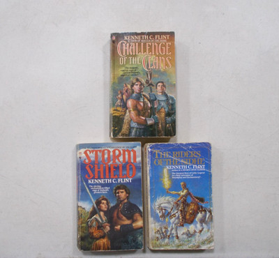 3 KENNETH C FLINT # PB STORM SHIELD RIDERS OF THE SIDHE CHALLENGE OF THE CLANS