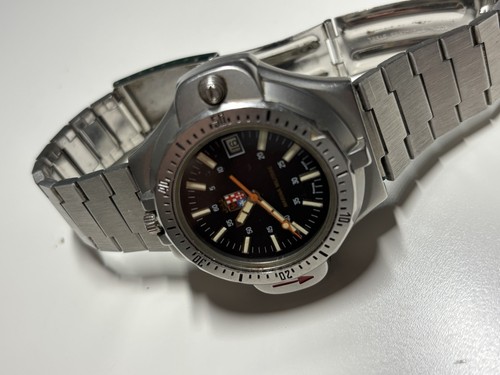 🇨🇭Vintage Watch North Eagles Compass Military Navy Swiss🇨🇭