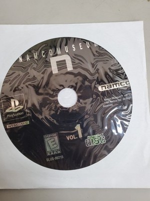 Namco Museum Vol 1 - (Pac-Man) (PS1 PlayStation 1, 1995) - Tested Disc only
