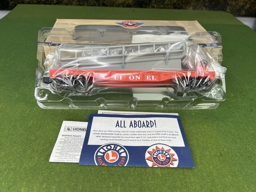 Lionel PW 6-19450 Barrel Ramp Flatcar #6343 Celebration Series O Gauge MIB - Picture 4 of 9