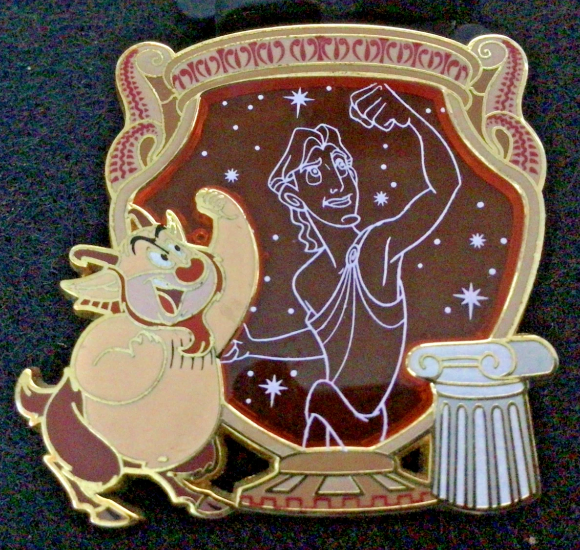 Disney, November 2018 park pack Hercules, Phil and young Hercules LE 500 Pin