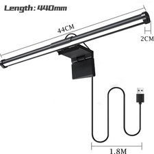 LED Screen Bar Light USB Computer Monitor Eye-Caring Reading Desk Lamp Dimmable