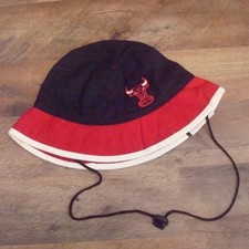 CHICAGO BULLS NEW ERA LARGE BEANIE TOBOGGAN KNIT HAT CAP VINTAGE 00S Y2K W1