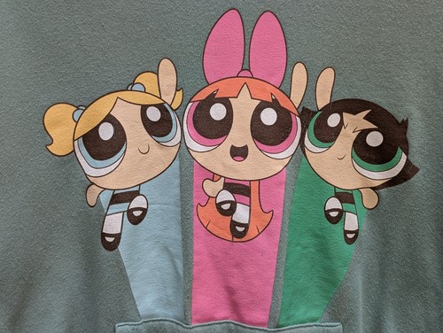 Powerpuff Girls Hoodie Size Medium Licensed Cartoon Network - Picture 4 of 10
