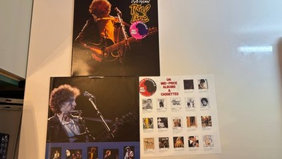 Bob Dylan Real Live LP Vinyl VG+ Dutch Press 1984 Columbia Folk Rock 467841 1