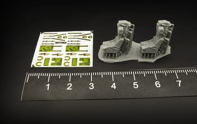 Metallic Details MDR72120 Martin-Baker Mk.5 Ejection seat Accessories kit 1/72