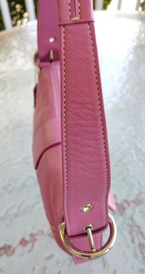 Coach Vintage SMALL 9247 Pink Soho Y2K Leather Shoulder Bag | eBay