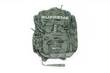 Supreme Military Field Backpack Olive Green Box Logo SS23