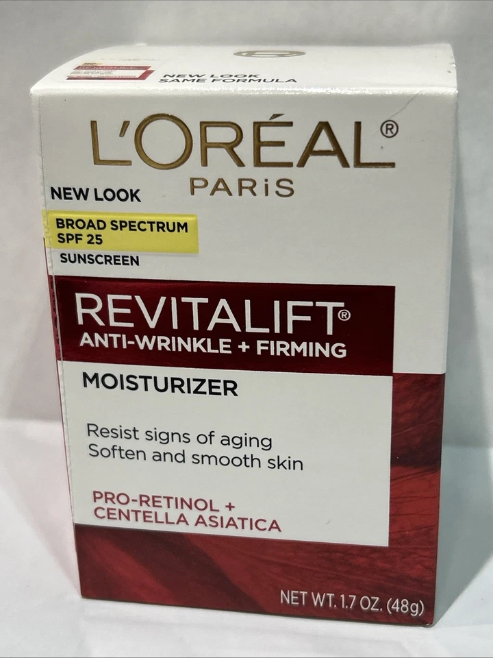L’Oreal Revitalift Anti-Wrinkle + Firming Moisturizer SPF 25 1.7 oz NEW - Image 3 of 4