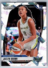 2024 Panini Prizm WNBA Jaelyn Brown Ice Prizms Rookie #31