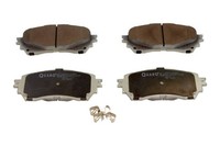 Quaro Bremsbelagsatz Scheibenbremse QP9911 FüR Mazda Gl Gj GJ2 GL2 GL6 Gjefp 4WD