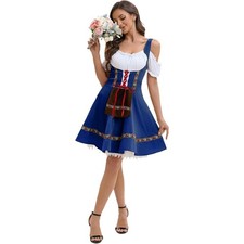 Oktoberfest Costume for Women Dirndl Dress for German Traditional - XL-NWOT