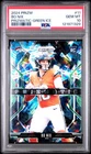 2024 Panini Prizm Prizmatic GREEN ICE Bo Nix Rookie Card #11 PSA 10