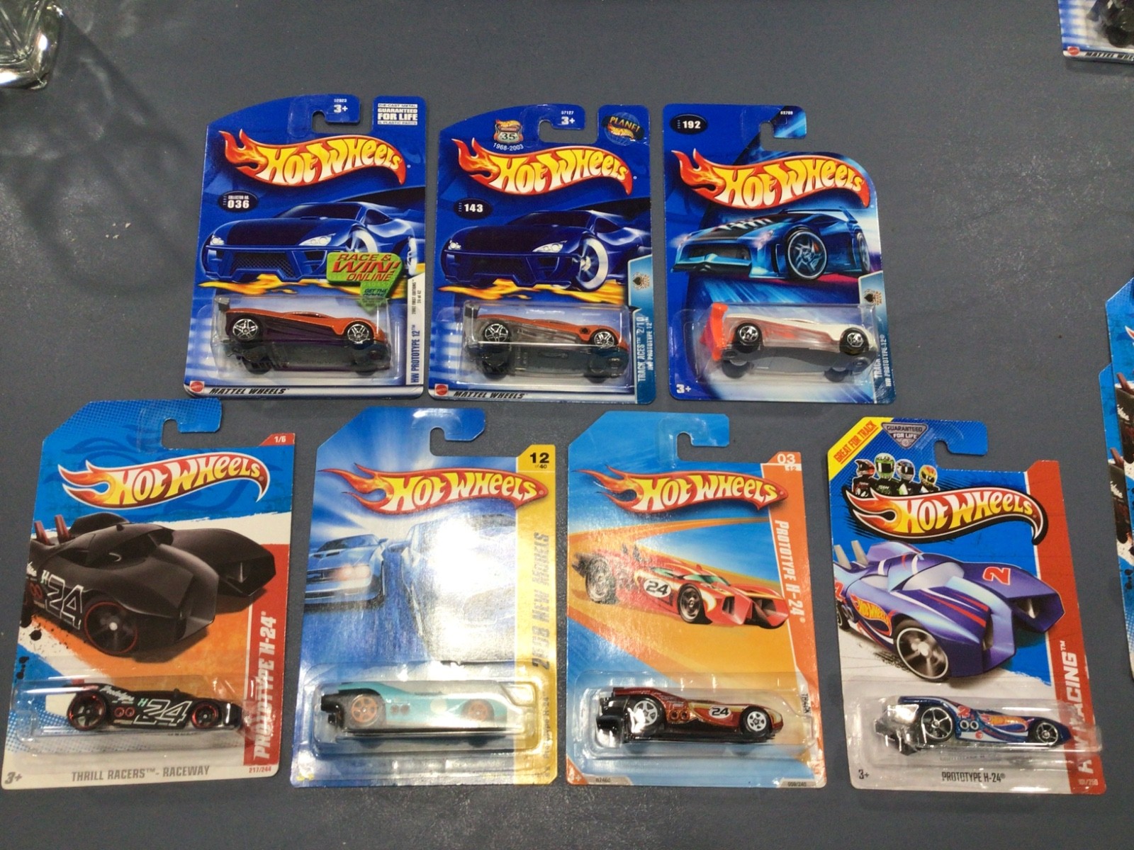 HOT WHEELS PROTOTYPE 12 H-24 COLLECTION YOU PICK