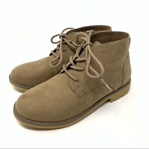 Cat & Jack Boys Tan Chukka Boots Hadrian Size 2 NWT - Picture 4 of 6