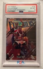 1997 Finest Shawn Kemp Finishers Refractor w/Coating #758/1090 PSA 6 EX-MT