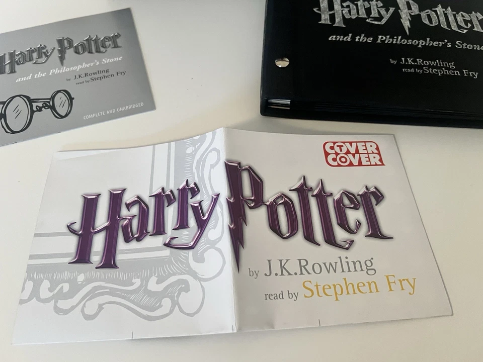 Harry Potter & Philophers Stone Cover to Cover Collectors Edition Audio CD Set - Image 2 of 4