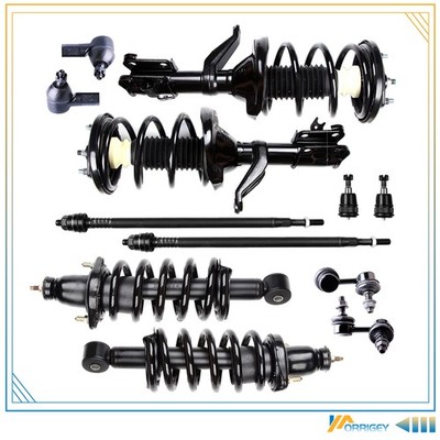 Front Rear Strut Tie Rod Ball Joint Sway Bar Suspension For 2002-06 Honda CR-V