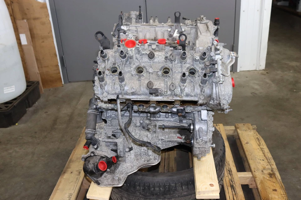 AUDI A8 QUATTRO 2013-2014 4,0 L - 4,0 T motor conjunto de bloque largo 079100032H Foto 4 de 4