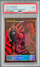 2020 Panini Illusions Julius Randle Trophy Collection Red #11 – PSA 9 Mint /99