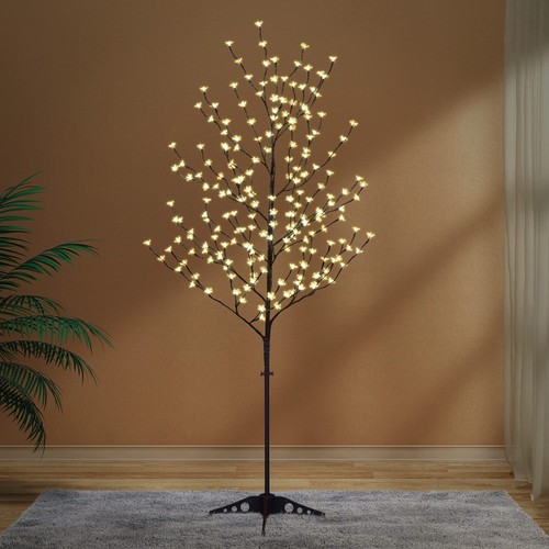 6.5 feet 208L LED Lighted Cherry Blossom Tree, Warm White, Decorate Home Gard... - Picture 6 of 9