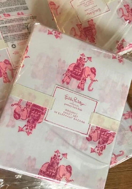 Pottery barn on sale elephant bedding