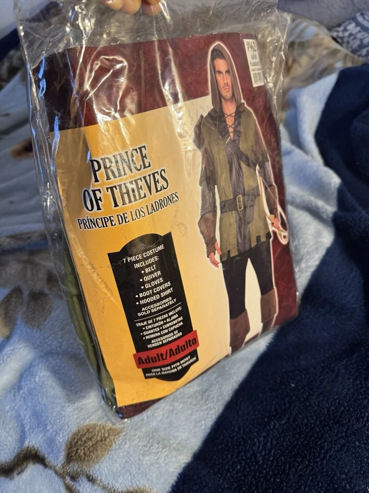 Disfraz Renacimiento Robin Hood Príncipe de los Ladrones Deluxe Hombre Sistema operativo Estándar Foto 2 de 4