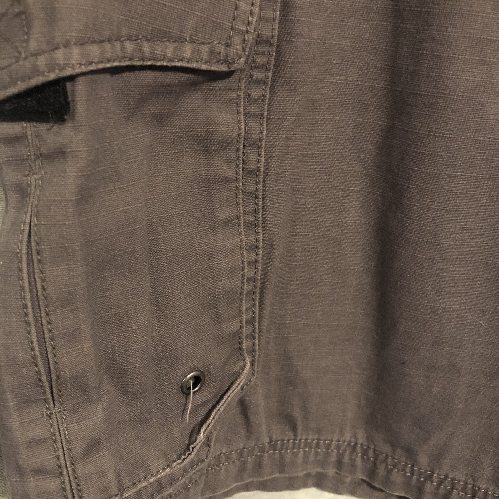 Craftsman Cargo Utility Shorts Heavy Duty Gray Cotton… Gem