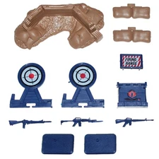 GI Joe 1985 Cobra Rifle Range Parts - Your Choice of Individual Accessories