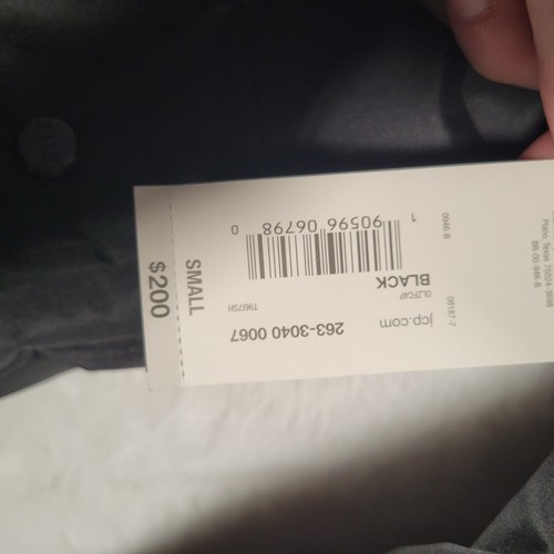 Ana schwarze Damenjacke Größe Small neu mit Etikett $ 200 Einzelhandel stark regenbeständig - Bild 5 von 17