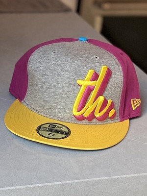 New Era 59Fifty Hat Pink Yellow 