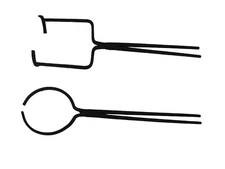 25KG Crucible Tongs Set for Lifting and Pouring Foundry Casting Tools for Metal