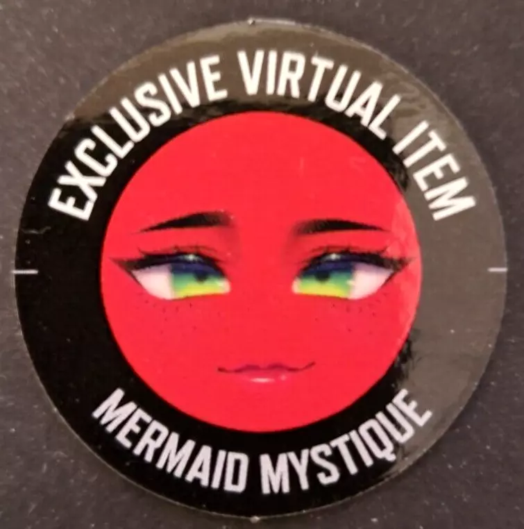 Roblox Action Series 12 Mermaid Mystique Face Toy Code Sent Messages