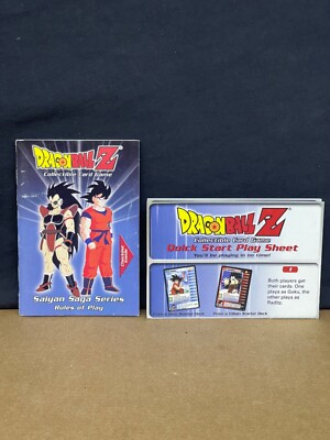 DRAGONBALL Z RULES OF PLAY BOOK SAIYAN SAGA SERIES 2000
