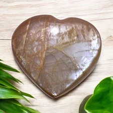 Peach Moonstone Heart Carving (12)