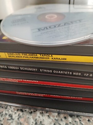 SiX CDS Classical Chamber-Orchestral-Symphonic-Concerti Various Performers