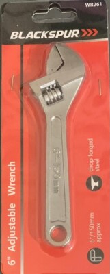 Verstellbarer Schraubenschlüssel 6''/150mm Stahl 6 Zoll Schraubenschlüssel Schaltschlüssel DIY