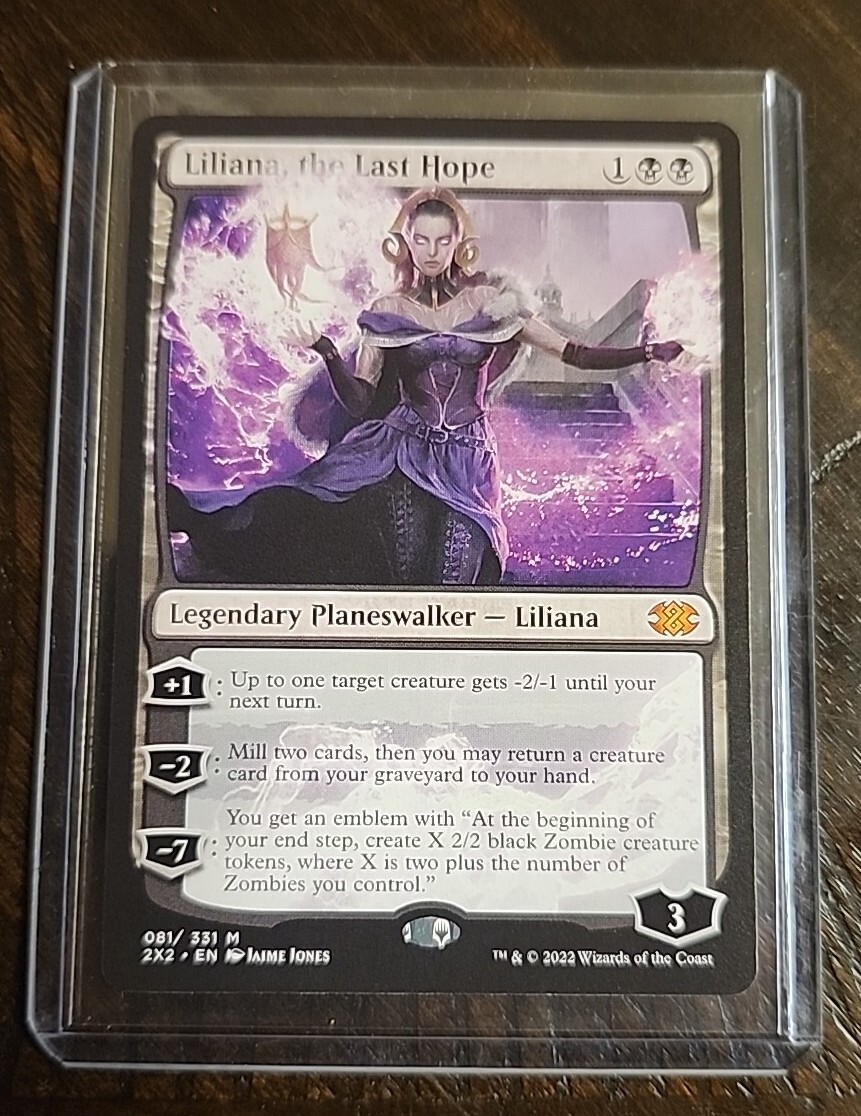 2022 MTG - Liliana, the Last Hope Double Masters 081/331 Regular