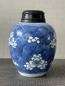 Chinese Kangxi Period Blue & White Vase