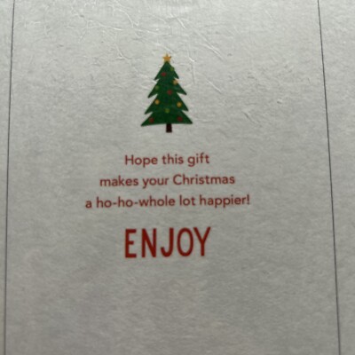 American Greetings Christmas Gift Card Holder - Jam-Packed With Jolly Design