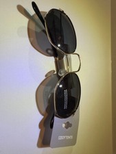 Sunglasses Wire Frame Oversized Gold Ultraviolet Protection