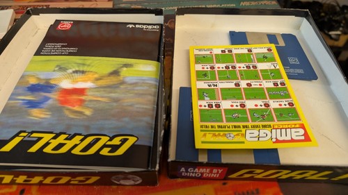 ¡Gol Dino Dini! (Virgin 1994) Commodore Amiga (Caja, Disco, Manual) funciona 16 bits - Imagen 3 de 3
