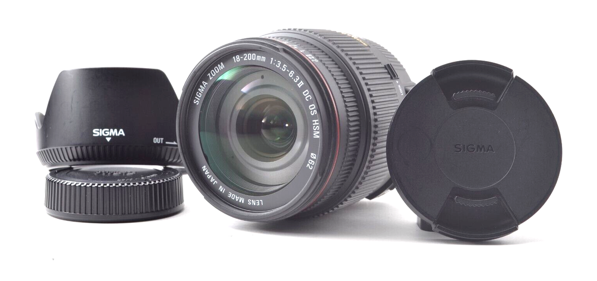 RARE!!【Top Mint】SIGMA 18-200mm f/3.5-6.3 Ⅱ DC OS HSM for Nikon