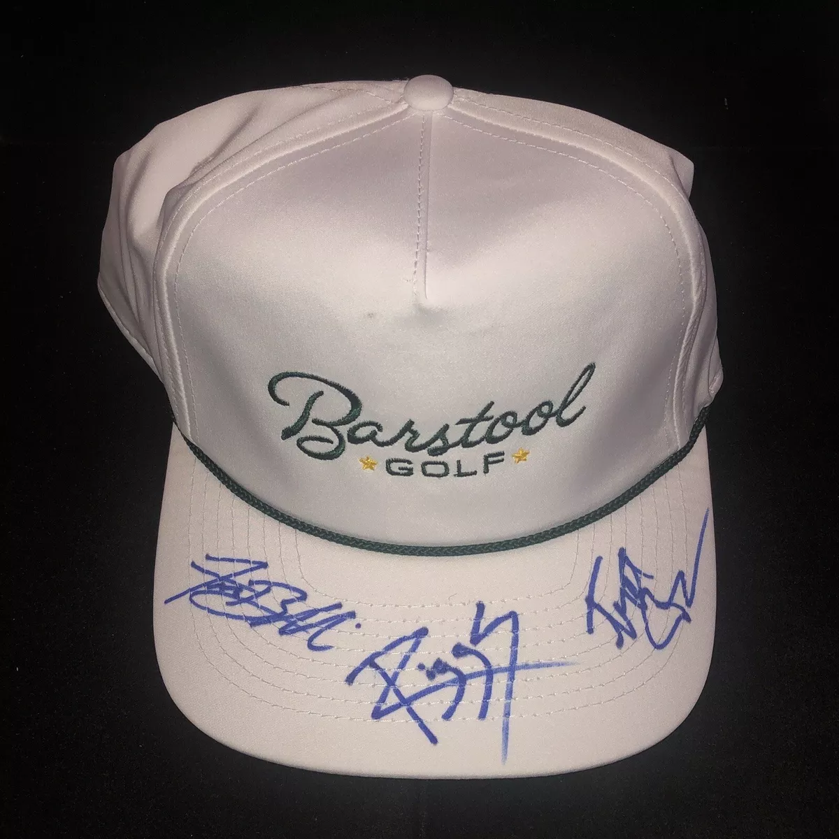 Foreplay Podcast Signed Barstool Golf Hat JSA COA Frankie Riggs
