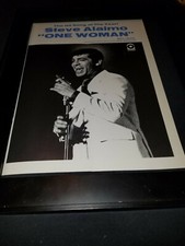 Steve Alaimo One Woman Rare Original Promo Poster Ad Framed!