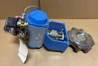 Jamesbury ValvPowr Actuator W/ Metso Quartz & ASCO + Wafer Sphere 4'' Valve  